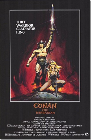 conan the barbarian poster