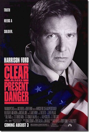 Clear And Present Danger Poster